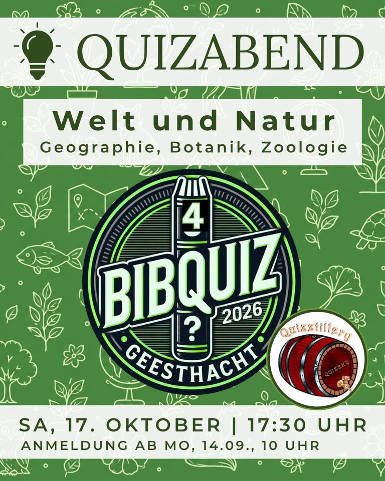 Quizztillery@Geesthacht Stadtbuecherei
